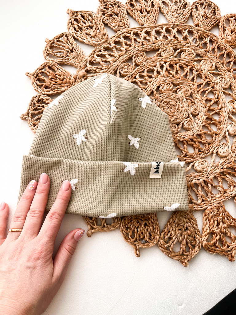 Hipster Beanie Möwe