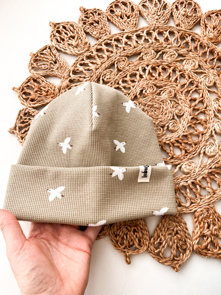 Hipster Beanie Möwe