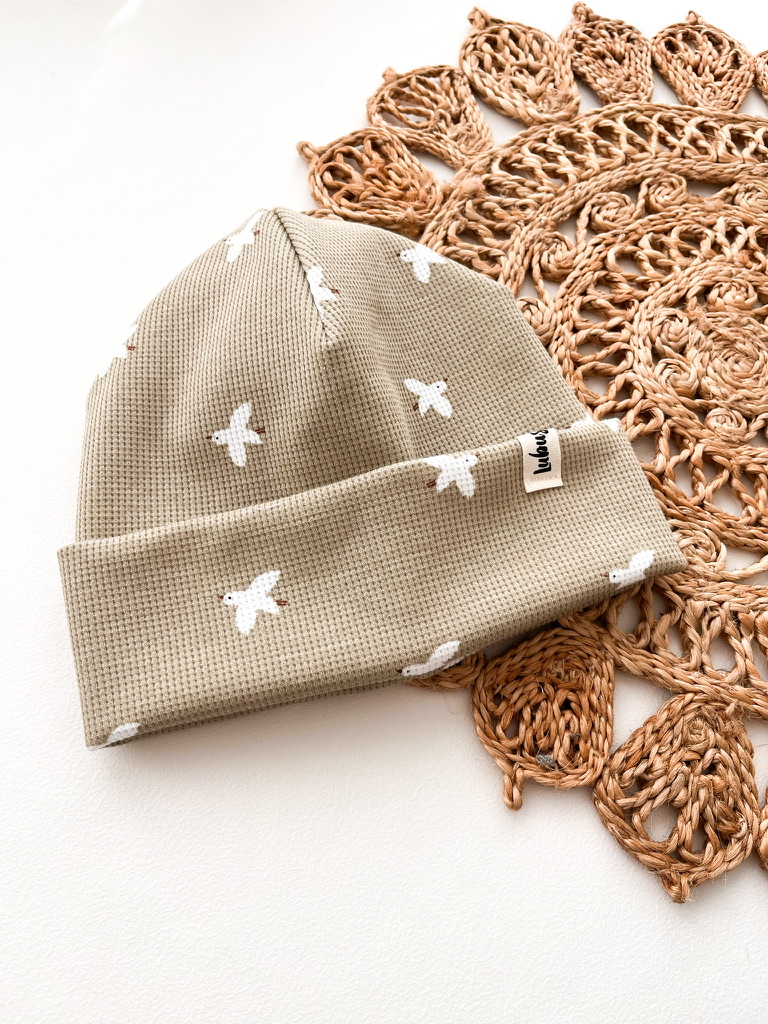 Hipster Beanie Möwe
