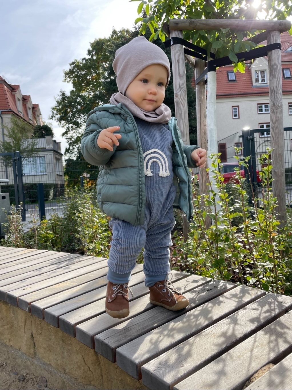 Zusatzoption Regenbogen -Seilschrift- 