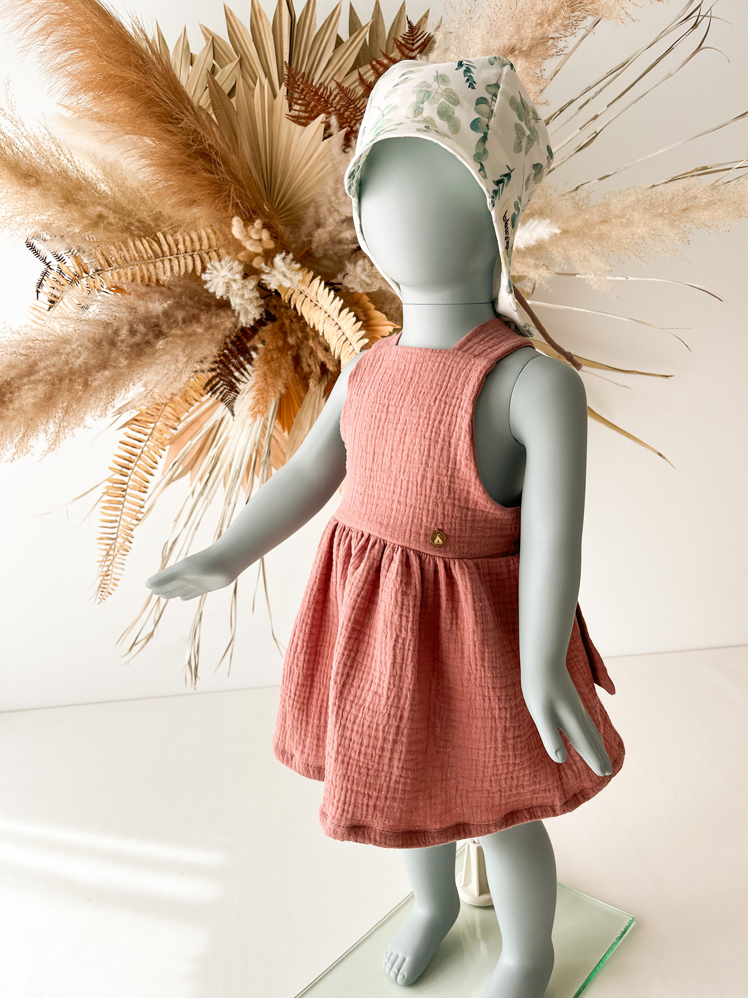 Sommer Musselin Kleid 